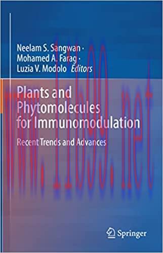 [AME]Plants and Phytomolecules for Immunomodulation: Recent Trends and Advances (Original PDF)