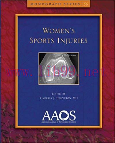 [PDF]Women’s Sports Injuries (Monograph Series AAOS)