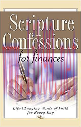 Scripture Confessions for Finances: Life-Changing Words of Faith for Every Day
