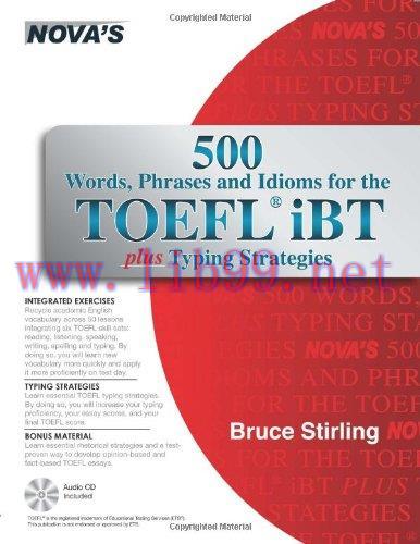 [FOX-Ebook]500 Words, Phrases, Idioms for the TOEFL iBT Plus Typing Strategies
