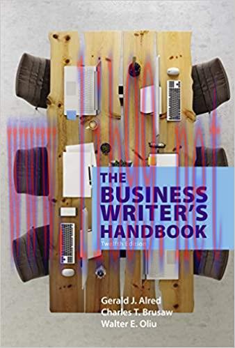 (PDF)The Business Writer’s Handbook