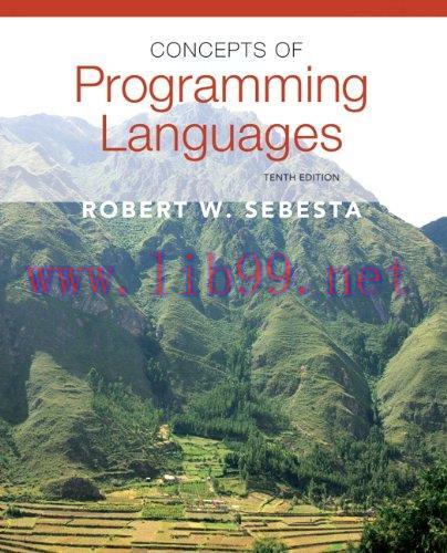 [FOX-Ebook]Concepts of Programming Languages, 10th Edition