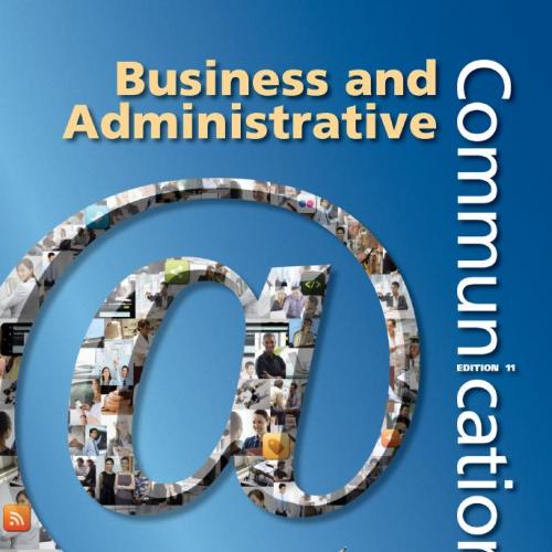 Business and Administrative Communication - Locker