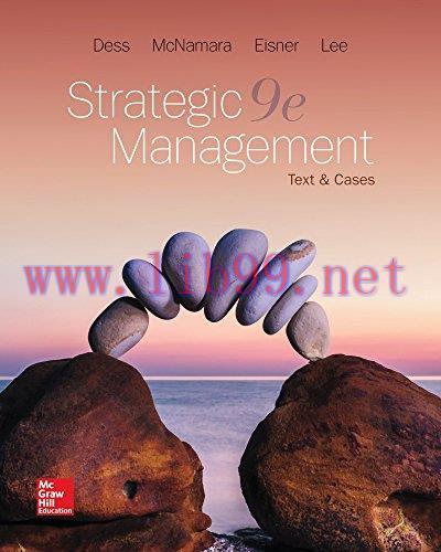 [FOX-Ebook]Strategic Management: Text and Cases 9th Edition
