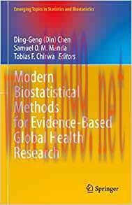 [AME]Modern Biostatistical Methods for Evidence-Based Global Health Research (Emerging Topics i...