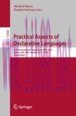 [PDF]Practical Aspects of Declarative Languages: 25th International Symposium, PADL 2023, Bosto...