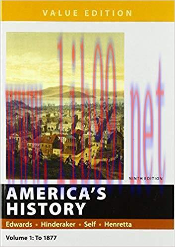 [PDF]America’’s History, Value Edition, Volume 1 9th Edition