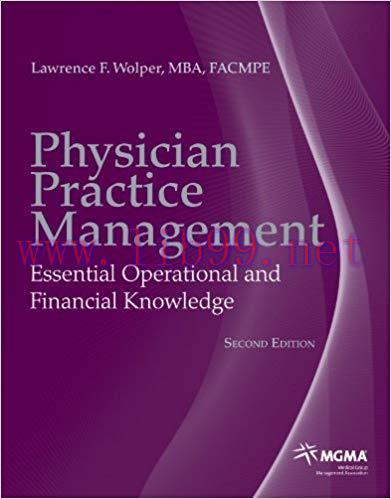 (PDF)Physician Practice Management 2nd Edition