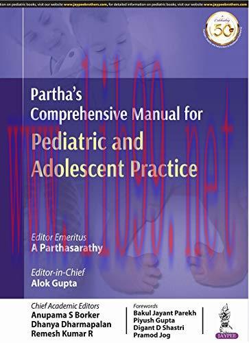 [AME]Partha’S Comprehensive Manual For Pediatric And Adolescent Practice (Original PDF)