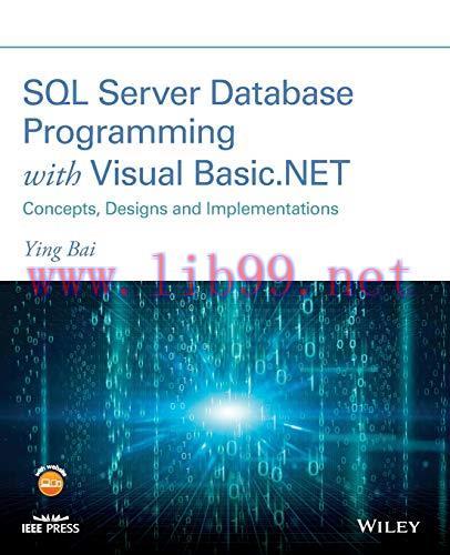 [FOX-Ebook]SQL Server Database Programming with Visual Basic.NET: Concepts, Designs and Impleme...