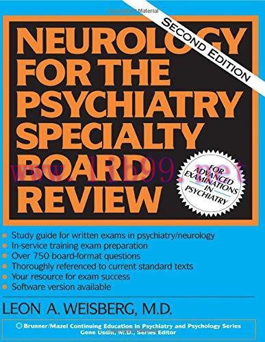 [AME]Neurology For The Psychiatry Specialist Board (Original PDF)