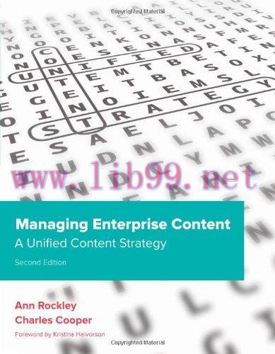 [FOX-Ebook]Managing Enterprise Content: A Unified Content Strategy, 2nd Edition