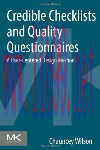 [FOX-Ebook]Credible Checklists and Quality Questionnaires