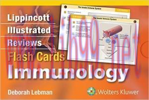 [AME]Lippincott Illustrated Reviews Flash Cards: Immunology