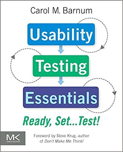(PDF)Usability Testing Essentials Ready, Set…Test!