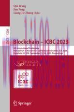 [PDF]Blockchain – ICBC 2023: 6th International Conference, Held as Part of the Services Confere...