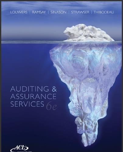(Test Bank)Auditing & Assurance Services 6th Edition by Louwers (1).zip