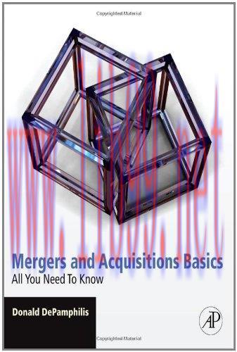 [FOX-Ebook]Mergers and Acquisitions Basics: All You Need To Know
