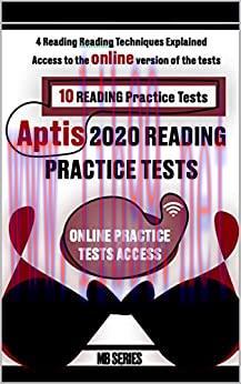 (PDF)APTIS 2020 READING PRACTICE TESTS: – 10 APTIS Reading Practice Tests, 4 Reading Techniques...