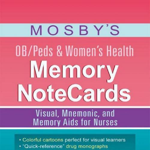 Mosby's OB_Peds & Women's Health Memory NoteCards - E-Book