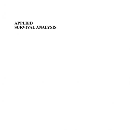 Applied Survival Analysis 2nd Edition David W. Hosmer