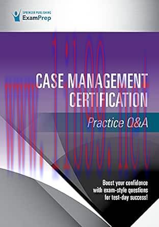 [AME]Case Management Certification Practice Q&A (Original PDF)