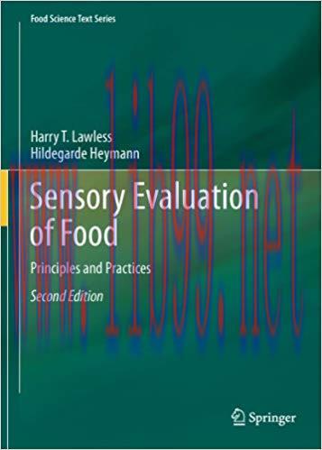 (PDF)Sensory Evaluation of Food: Principles and Practices (Food Science Text Series) 2nd Editio...