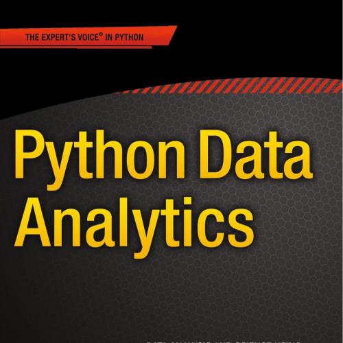 Python Data Analytics Data Analysis and Science using pand - Wei Zhi