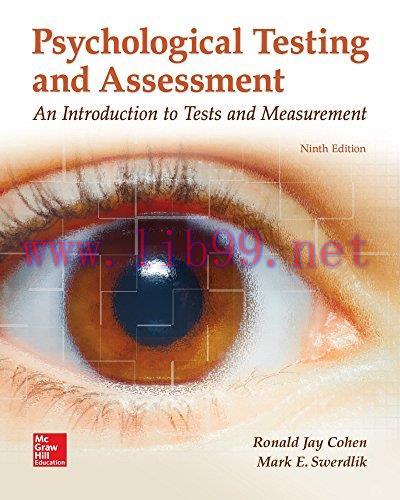 [FOX-Ebook]Psychological Testing and Assessment, 9th Edition