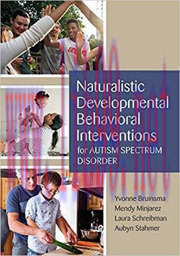 (PDF)Naturalistic Developmental Behavioral Interventions for Autism Spectrum Disorder 1st Editi...