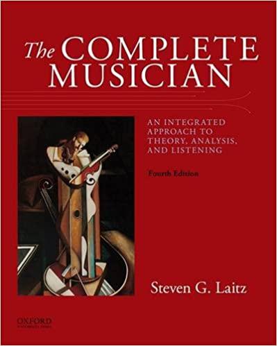 The Complete Musician An Integrated Approach to Theory, Analysis, and Listening 4th Edition