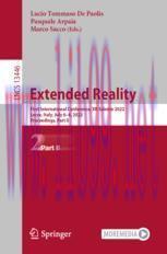 [PDF]Extended Reality: First International Conference, XR Salento 2022, Lecce, Italy, July 6–8,...