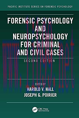 [AME]Forensic Psychology and Neuropsychology for Criminal and Civil Cases, 2nd Edition (Origina...
