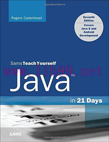 [FOX-Ebook]Sams Teach Yourself Java in 21 Days, 7th Edition