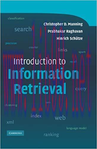 Introduction to Information Retrieval 1st Edition,