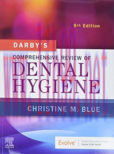 [AME]Darby’s Comprehensive Review of Dental Hygiene, 9th edition (Original PDF)