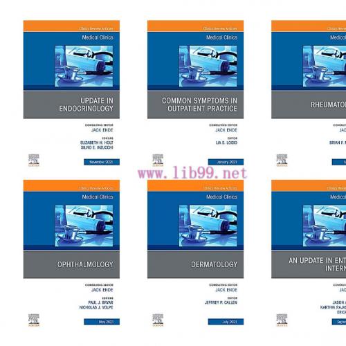 [AME]Medical Clinics of North America 2021 Full Archives (True PDF)