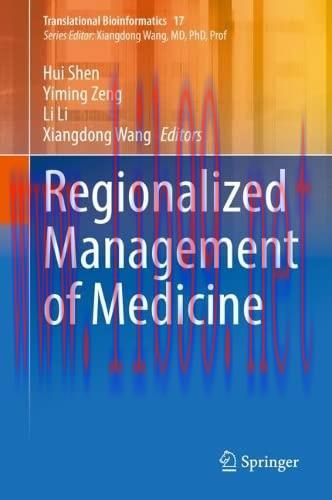 [AME]Regionalized Management of Medicine (Translational Bioinformatics, 17) (Original PDF)