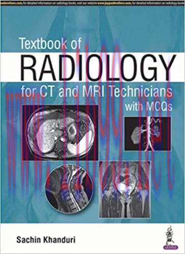 [AME]Textbook Of Radiology For CT And MRI Technicians With MCQ’s (Original PDF)