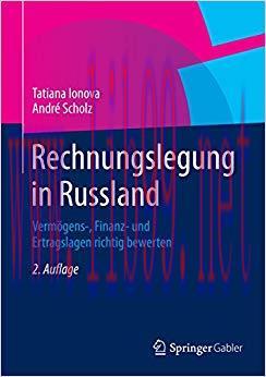 (PDF)Rechnungslegung in Russland: Vermögens-, Finanz- und Ertragslagen richtig bewerten (German...