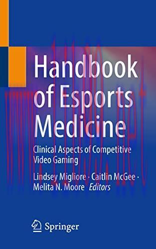 [AME]Handbook of Esports Medicine: Clinical Aspects of Competitive Video Gaming (Original PDF)