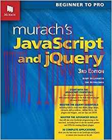 [PDF]Murach’s JavaScript and jQuery, 3rd Edition [Mary Delamater]