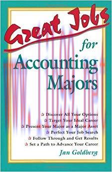 (PDF)Great Jobs for Accounting Majors (Great Jobs For…Series) 1st Edition