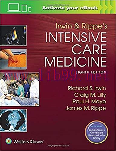 [PDF][Ebook]Irwin and Rippe’s Intensive Care Medicine 8th Edition (PEF+EPUB)