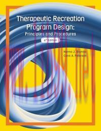 [AME]Therapeutic Recreation Program Design: Principles and Procedures, 6th Edition (High Qualit...