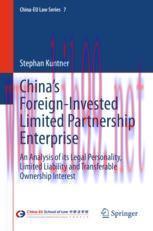 [PDF]China’s Foreign-Invested Limited Partnership Enterprise: An Analysis of its Legal Personal...