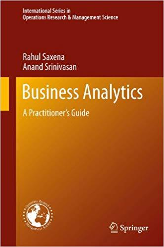 (PDF)Business Analytics A Practitioner’s Guide (International Series in Operations Research & M...