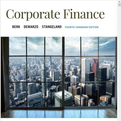 (EXCEL SM)Corporate Finance 4th Canadian Edition Jonathan Berk.zip