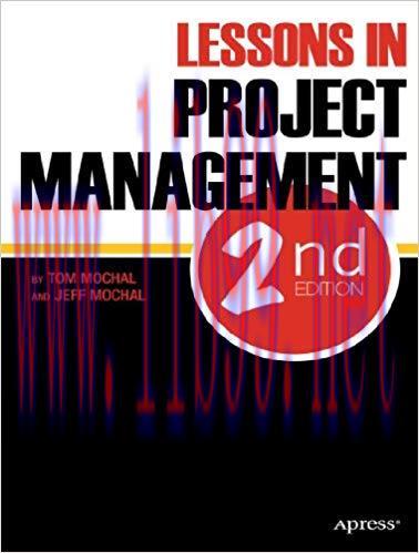 (PDF)Lessons in Project Management 2nd Edition