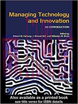 (PDF)Managing Technology and Innovation: An Introduction 1st Edition